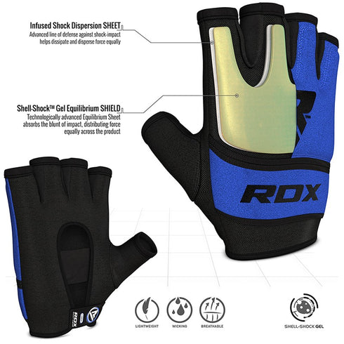 RDX X6 INNER GLOVES/Blu-3